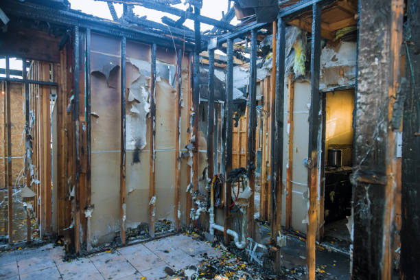Professional Fire Damage Removal technician working in Ulysses, KS